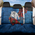 Canterbury-Bankstown Bulldogs ANZAC Personalised Back Car Seat Cover Lest We Forget Poppy Camo