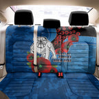 Canterbury-Bankstown Bulldogs ANZAC Personalised Back Car Seat Cover Lest We Forget Poppy Camo