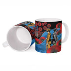 Canterbury-Bankstown Bulldogs ANZAC Personalised Ceramic Mug Lest We Forget Poppy Camo