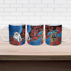 Canterbury-Bankstown Bulldogs ANZAC Personalised Ceramic Mug Lest We Forget Poppy Camo