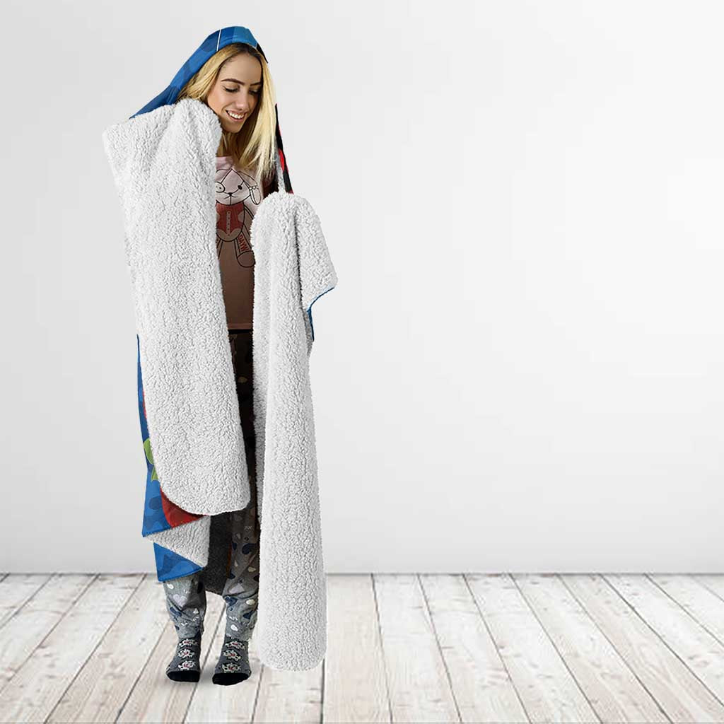 Canterbury-Bankstown Bulldogs ANZAC Personalised Hooded Blanket Lest We Forget Poppy Camo