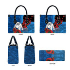 Canterbury-Bankstown Bulldogs ANZAC Personalised Leather Bag Lest We Forget Poppy Camo