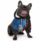 Canterbury-Bankstown Bulldogs ANZAC Personalised Pet Hoodie Lest We Forget Poppy Camo