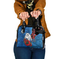 Canterbury-Bankstown Bulldogs ANZAC Personalised Shoulder Handbag Lest We Forget Poppy Camo