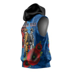 Canterbury-Bankstown Bulldogs ANZAC Personalised Sleeveless Hoodie Lest We Forget Poppy Camo