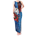 Canterbury-Bankstown Bulldogs ANZAC Personalised Tank Maxi Dress Lest We Forget Poppy Camo