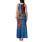 Canterbury-Bankstown Bulldogs ANZAC Personalised Tank Maxi Dress Lest We Forget Poppy Camo