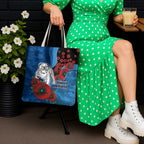Canterbury-Bankstown Bulldogs ANZAC Personalised Tote Bag Lest We Forget Poppy Camo