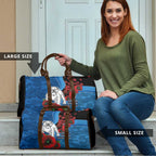 Canterbury-Bankstown Bulldogs ANZAC Personalised Travel Bag Lest We Forget Poppy Camo