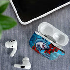 Cronulla-Sutherland Sharks ANZAC Personalised AirPods Case Lest We Forget Poppy Camo