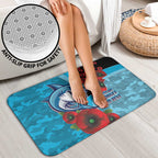 Cronulla-Sutherland Sharks ANZAC Personalised Bathroom Set Lest We Forget Poppy Camo