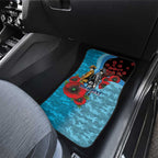 Cronulla-Sutherland Sharks ANZAC Personalised Car Mats Lest We Forget Poppy Camo