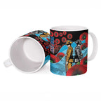 Cronulla-Sutherland Sharks ANZAC Personalised Ceramic Mug Lest We Forget Poppy Camo