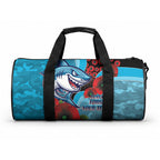 Cronulla-Sutherland Sharks ANZAC Personalised Duffle Bag Lest We Forget Poppy Camo