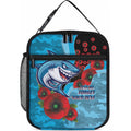Cronulla-Sutherland Sharks ANZAC Personalised Lunch Bag Lest We Forget Poppy Camo