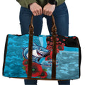 Cronulla-Sutherland Sharks ANZAC Personalised Travel Bag Lest We Forget Poppy Camo