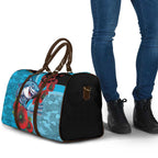 Cronulla-Sutherland Sharks ANZAC Personalised Travel Bag Lest We Forget Poppy Camo