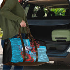 Cronulla-Sutherland Sharks ANZAC Personalised Travel Bag Lest We Forget Poppy Camo
