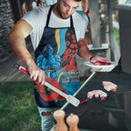 Gold Coast Titans ANZAC Personalised Apron Lest We Forget Poppy Camo