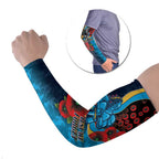 Gold Coast Titans ANZAC Personalised Arm Sleeves Lest We Forget Poppy Camo