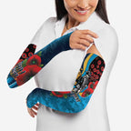 Gold Coast Titans ANZAC Personalised Arm Sleeves Lest We Forget Poppy Camo