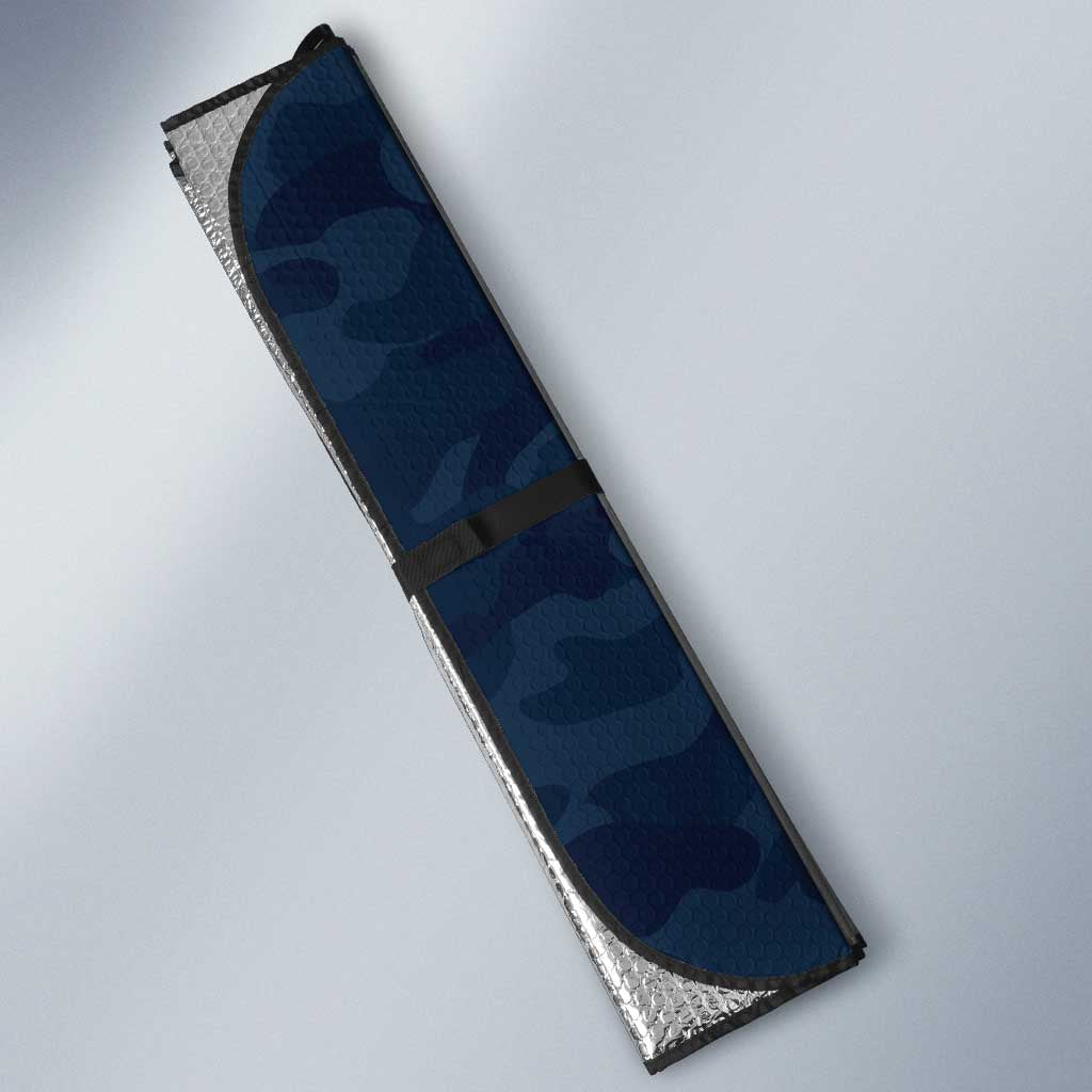 Gold Coast Titans ANZAC Personalised Auto Sun Shade Lest We Forget Poppy Camo