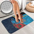 Gold Coast Titans ANZAC Personalised Bathroom Set Lest We Forget Poppy Camo