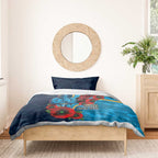 Gold Coast Titans ANZAC Personalised Bedding Set Lest We Forget Poppy Camo