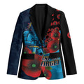 Gold Coast Titans ANZAC Personalised Blazer Lest We Forget Poppy Camo