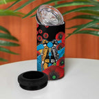 Gold Coast Titans ANZAC Personalised 4 in 1 Can Cooler Tumbler Lest We Forget Poppy Camo