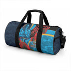 Gold Coast Titans ANZAC Personalised Duffle Bag Lest We Forget Poppy Camo