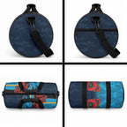 Gold Coast Titans ANZAC Personalised Duffle Bag Lest We Forget Poppy Camo