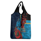 Gold Coast Titans ANZAC Personalised Grocery Bag Lest We Forget Poppy Camo