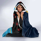 Gold Coast Titans ANZAC Personalised Hooded Blanket Lest We Forget Poppy Camo