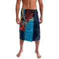 Gold Coast Titans ANZAC Personalised Lavalava Lest We Forget Poppy Camo