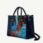 Gold Coast Titans ANZAC Personalised Leather Bag Lest We Forget Poppy Camo