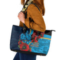 Gold Coast Titans ANZAC Personalised Leather Tote Bag Lest We Forget Poppy Camo