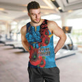 Gold Coast Titans ANZAC Personalised Men Tank Top Lest We Forget Poppy Camo