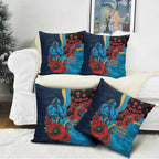 Gold Coast Titans ANZAC Personalised Pillow Cover Lest We Forget Poppy Camo