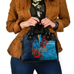 Gold Coast Titans ANZAC Personalised Shoulder Handbag Lest We Forget Poppy Camo