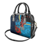 Gold Coast Titans ANZAC Personalised Shoulder Handbag Lest We Forget Poppy Camo