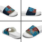 Gold Coast Titans ANZAC Personalised Slide Sandals Lest We Forget Poppy Camo