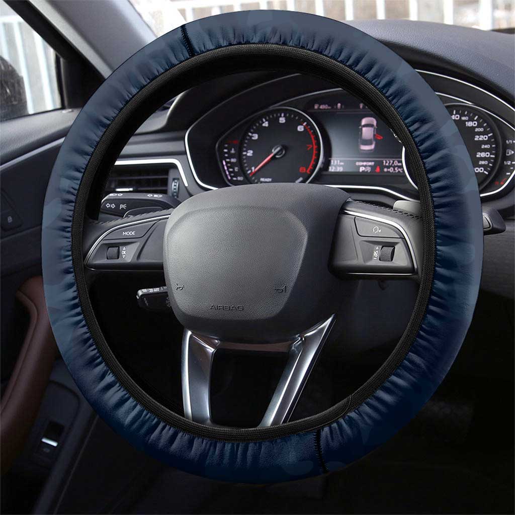 Gold Coast Titans ANZAC Steering Wheel Cover Lest We Forget Poppy Camo