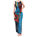 Gold Coast Titans ANZAC Personalised Tank Maxi Dress Lest We Forget Poppy Camo