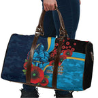 Gold Coast Titans ANZAC Personalised Travel Bag Lest We Forget Poppy Camo