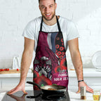 Manly Warringah Sea Eagles ANZAC Personalised Apron Lest We Forget Poppy Camo