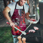 Manly Warringah Sea Eagles ANZAC Personalised Apron Lest We Forget Poppy Camo