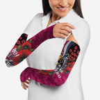 Manly Warringah Sea Eagles ANZAC Personalised Arm Sleeves Lest We Forget Poppy Camo