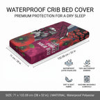 Manly Warringah Sea Eagles ANZAC Personalised Baby Bed Cover Lest We Forget Poppy Camo