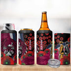 Manly Warringah Sea Eagles ANZAC Personalised 4 in 1 Can Cooler Tumbler Lest We Forget Poppy Camo